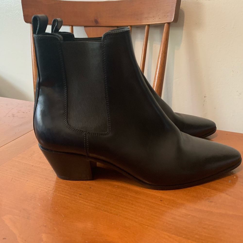 Saint Laurent Western Ankle Booties